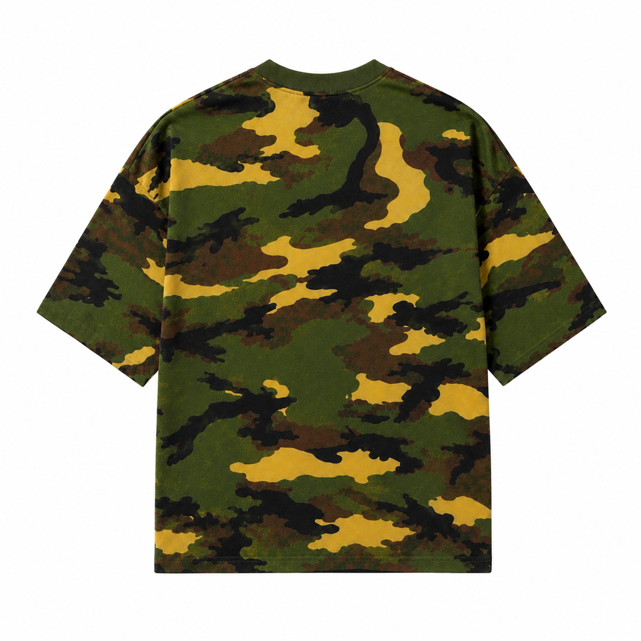MOXI OPI CAMO T-SHIRT — Woodland Camo alt view
