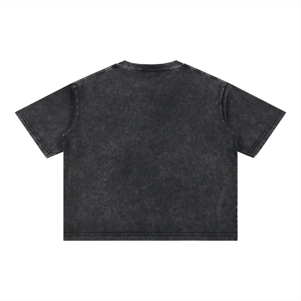MOXIOPI VINTAGE TEE — Vintage Washed Black alt view